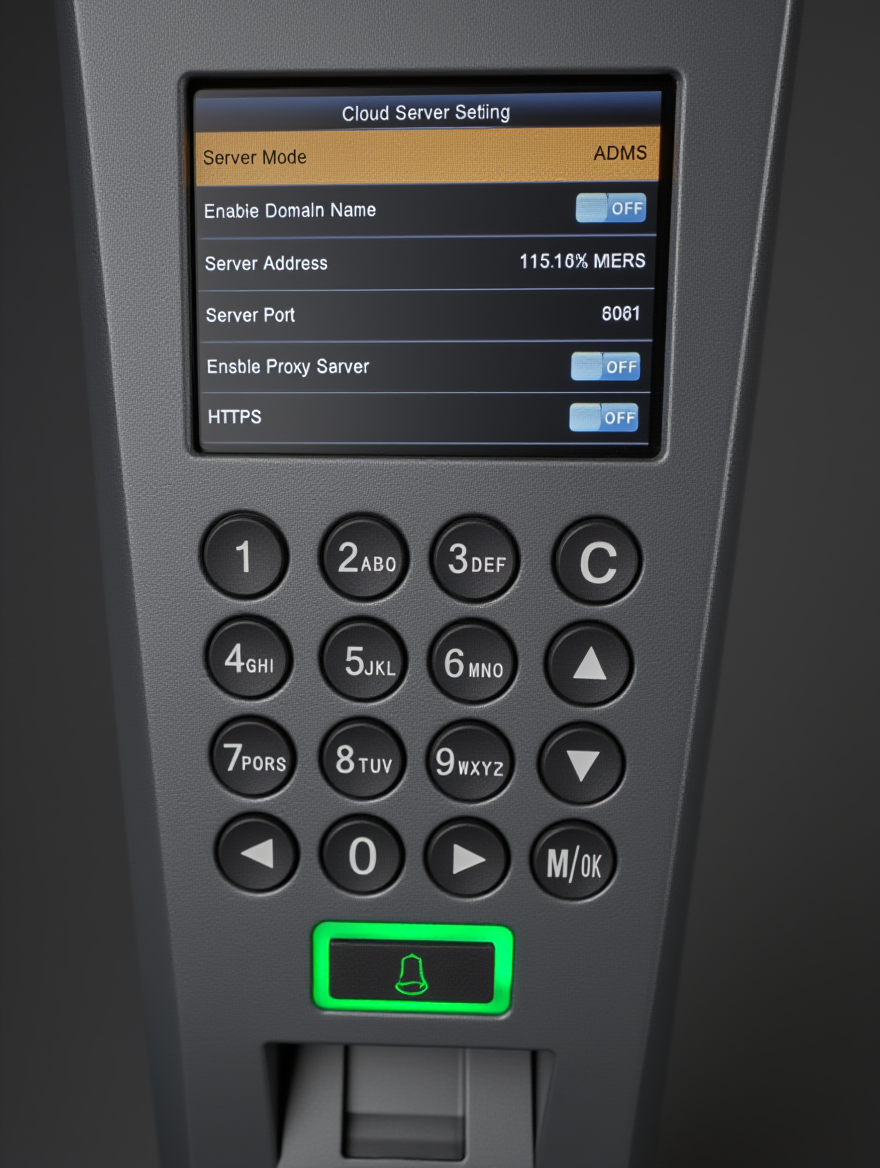 Cloud server settings